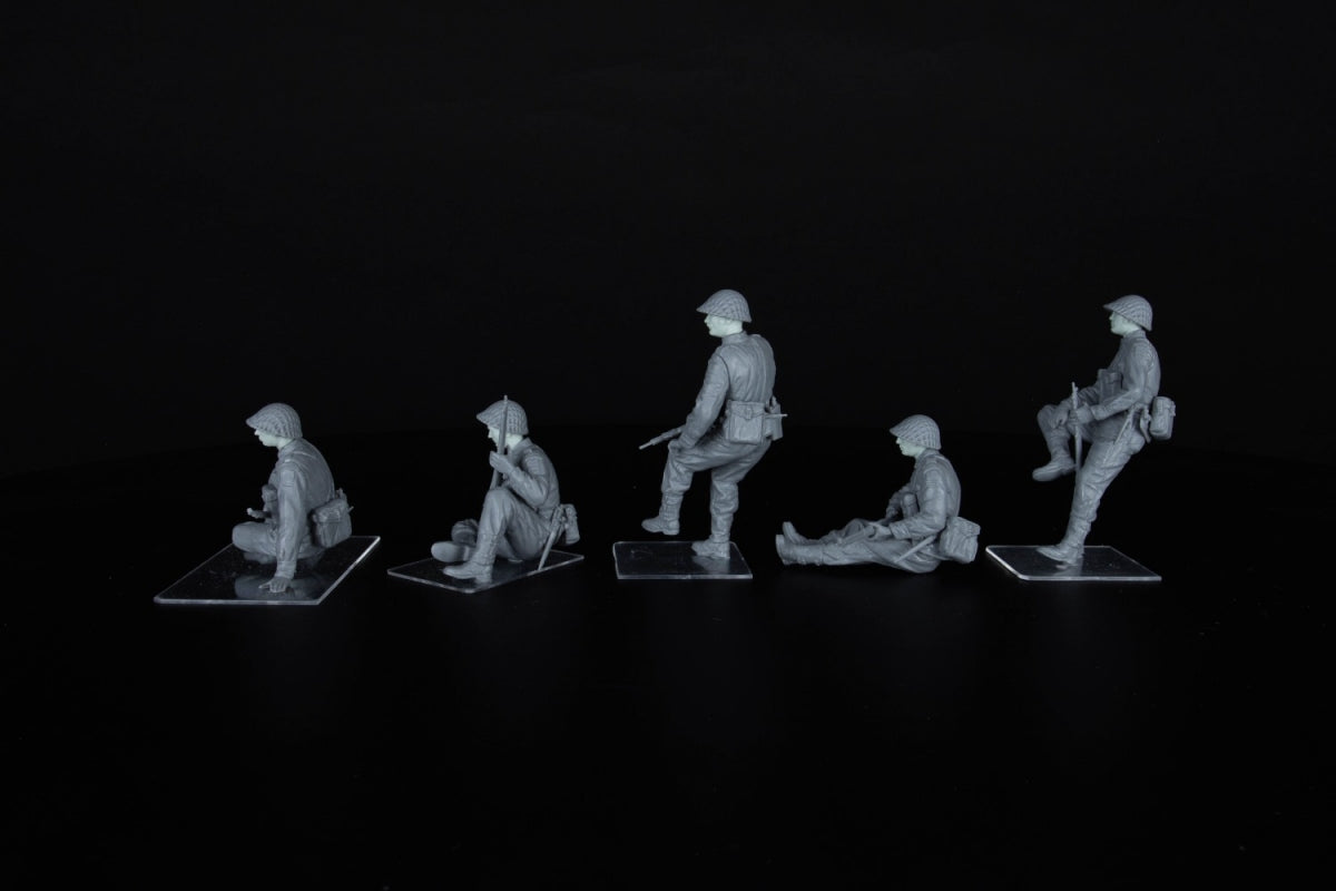 MiniArt 35496 British Tank Riders (NW Europe). Resin Heads 1 1/35 – image 10