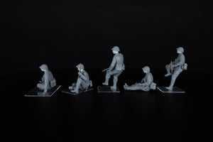 MiniArt 35496 British Tank Riders (NW Europe). Resin Heads 1 1/35 – image 10