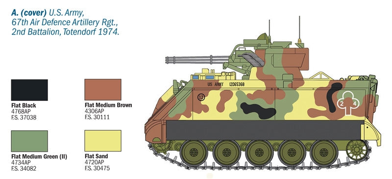 Italeri 6560 M163 VADS 1/35 – immagine 7
