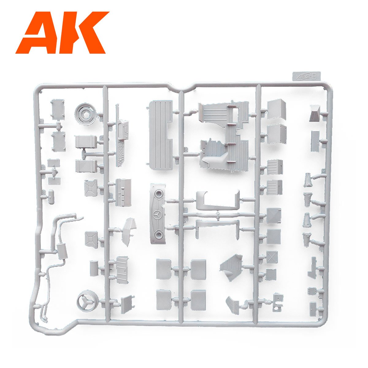 AK Interactive AK35505 UNIMOG S 404 EUROPE &amp;amp; AFRICA 1/35 – zdjęcie 12