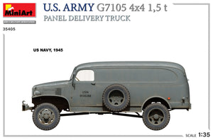 MiniArt 35405 U.S. ARMY G7105 4х4 1,5 t PANEL DELIVERY TRUCK 1/35 – zdjęcie 5