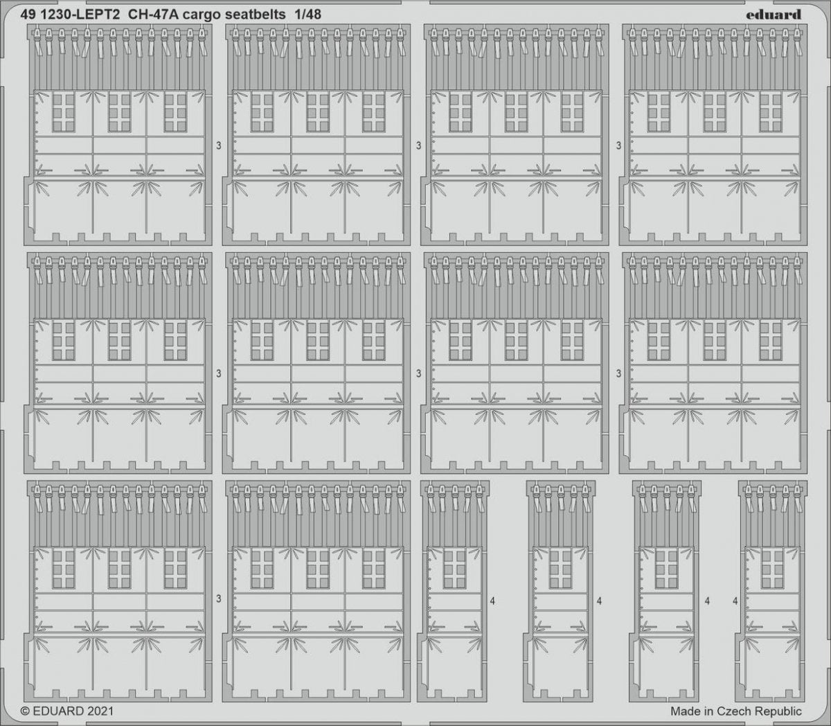 Eduard 491232 TBF-1C interior ACADEMY 1/48 – image 2