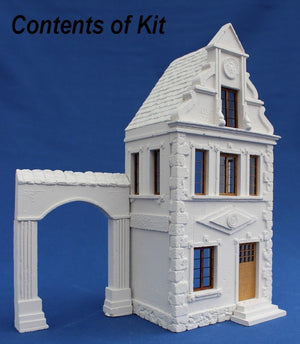 RT-Diorama 35213 City House No.2 with archway 1/35 – zdjęcie 2