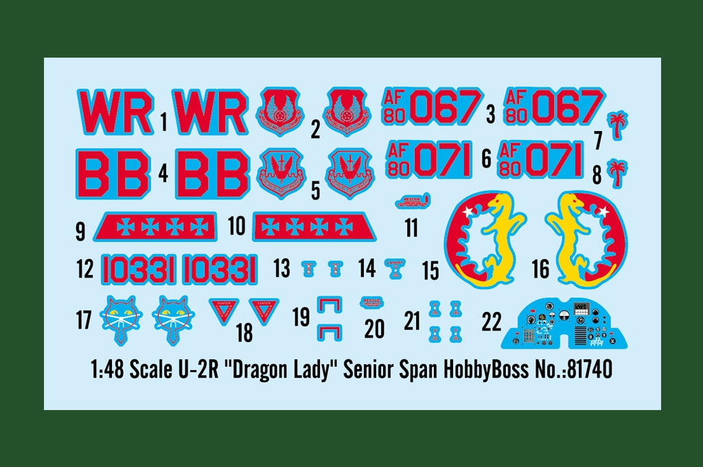 Hobby Boss 81740 U-2R Dragon Lady 1/48 – zdjęcie 3