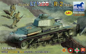 Bronco CB35105 Skoda LT Vz35 &amp;amp; R-2 Tank Eastern European Axis Forces 1/35