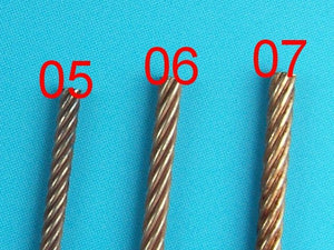 Eureka XXL LH-06 1.35mm x 50cm Metal wire rope, linka holownicza – zdjęcie 2