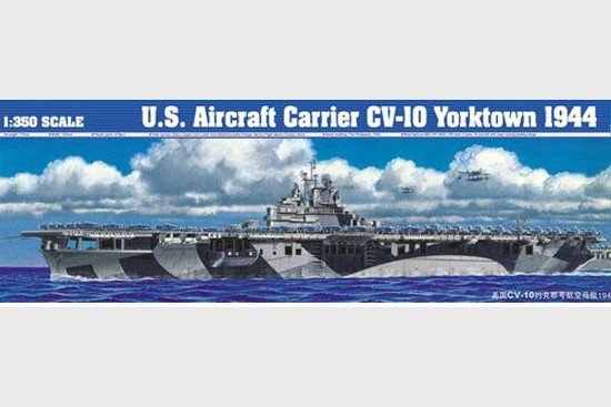 Trumpeter 05603 US Aircraft Carrier CV-10 Yorktown 1944 (1/350)