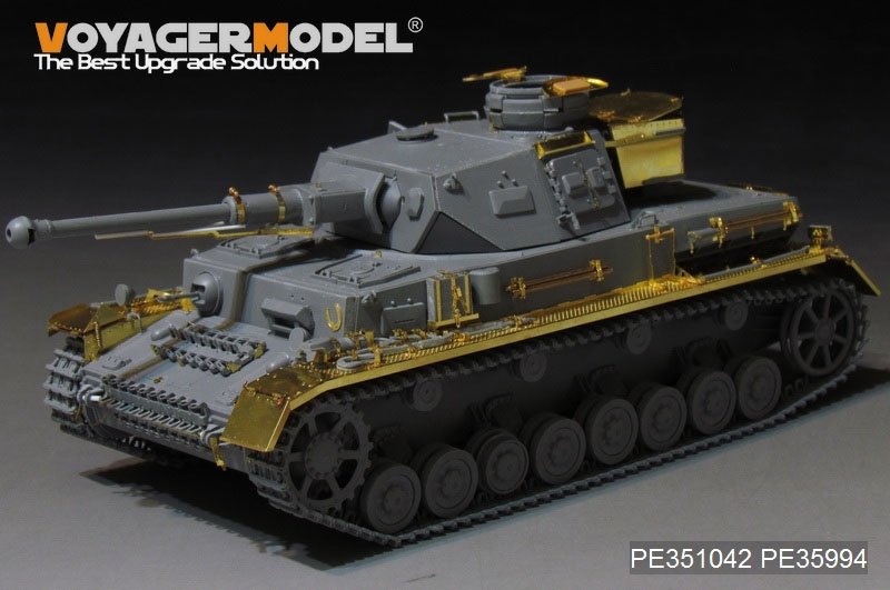 Voyager Model PE351042 WWII German Pz.Kpfw.IV Ausf.F2 Basic For Border BT-003 1/35 – zdjęcie 6
