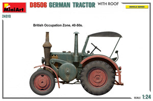 MiniArt 24010 GERMAN TRACTOR D8506 WITH ROOF 1/24 – zdjęcie 3