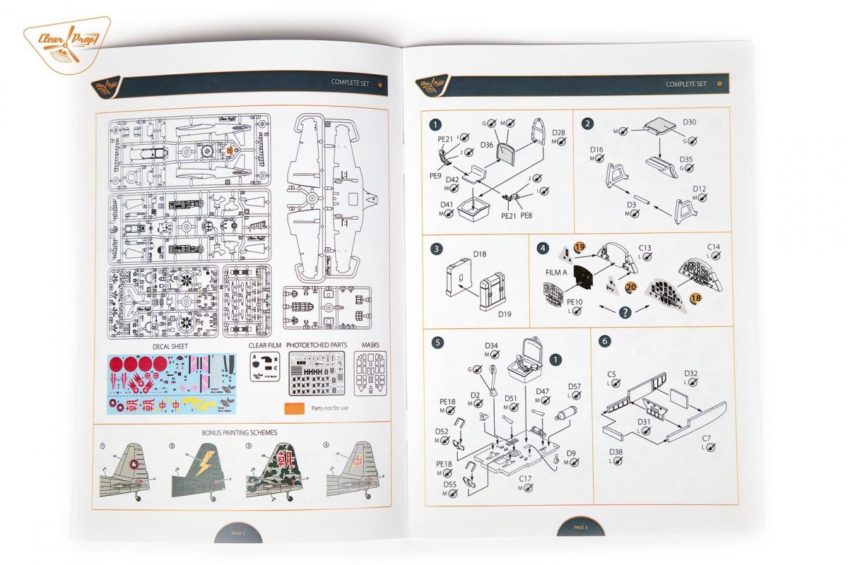 Clear Prop! CP72011 Ki-51 Sonia ADVANCED KIT 1/72 – image 8