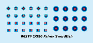Trumpeter 06274 Fairey Swordfish (6pcs) 1/350 – image 4