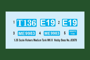 Hobby Boss 83879 Vickers Medium Tank MK II 1/35 – zdjęcie 2