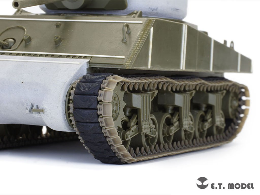 ET Model P35-082 WWII US ARMY M4 Sherman T48 w/duck bill (Type 1) Workable Track ( 3D Printed ) 1/35 – image 8