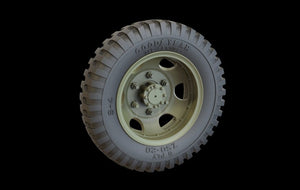 Panzer Art RE35-318 Studebacker road wheels set (Goodyear) 1/35 – image 3