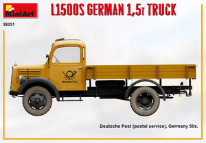 MiniArt 38051 L1500S GERMAN 1,5T TRUCK 1/35 – zdjęcie 4
