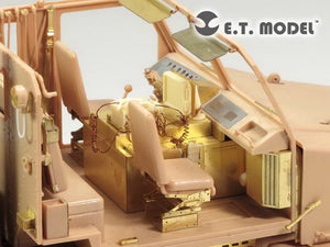 E.T. Model E35-132 Modern U.S. M1070 Truck Tractor Interior (For HOBBY BOSS 85502) 1/35 – zdjęcie 4