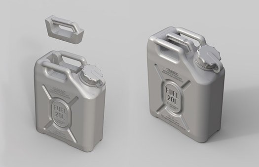 EUREKA XXL E-045 US Military Fuel Canisters 1/35