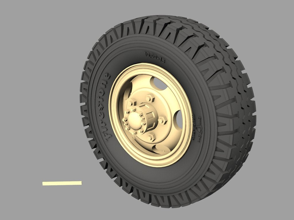 Panzer Art RE35-334 Marmon-Herrington road wheels (Firestone) 1/35 – image 2