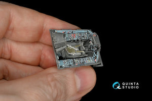 Quinta Studio QD48148 Su-27 3D-Printed &amp;amp; coloured Interior on decal paper (for GWH kit) 1/48 – zdjęcie 4