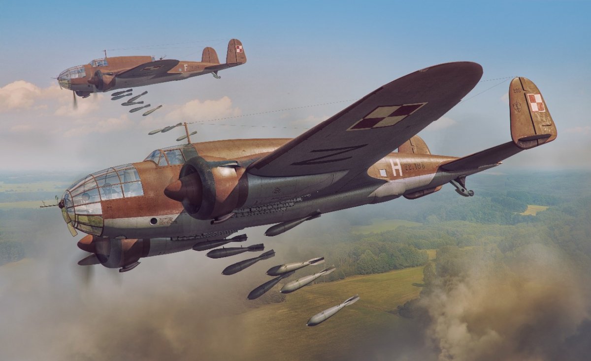 Fly 72042 PZL.37 B Łoś Polish Medium Bomber 1/72 – image 2