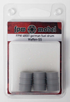FPW Model 48001 Niemieckie beczki paliwowe Waffen SS (3 szt.) 1/48 – zdjęcie 2