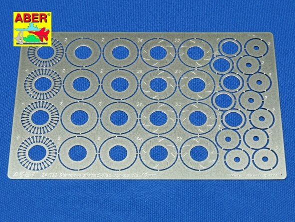 Aber 24023 Standartowe nacinane tarcze hamulcowe sr. 13mm 1/24