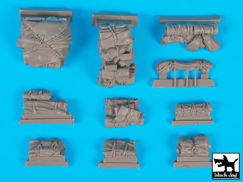 Black Dog T35143 Tentage+bedrols N 1/35 – zdjęcie 6