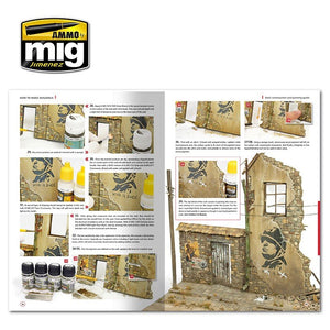 AMMO of Mig Jimenez 6135 HOW TO MAKE BUILDINGS. BASIC CONSTRUCTION AND PAINTING GUIDE (English) – zdjęcie 8