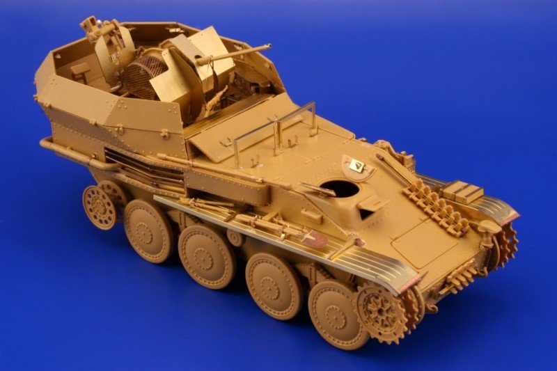 Eduard 36046 Flakpanzer 38 (Gepard) exterior 1/35 Italeri – zdjęcie 9