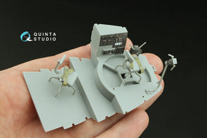 Quinta Studio QD32226 Boeing B-17G Navigator, bombardier, waist and tail gunners compartments. 3D-Printed coloured Interior (HK models) 1/32 – zdjęcie 8
