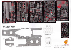 Very Fire VF350921DX US Navy Light Cruiser USS Birmingham CL-62 DX (Deluxe edition) 1/350 – image 3