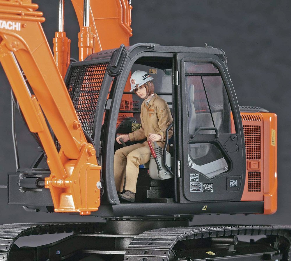 Hasegawa SW04 Hitachi Double Arm Working Machine Astaco Neo 1/35 – image 4