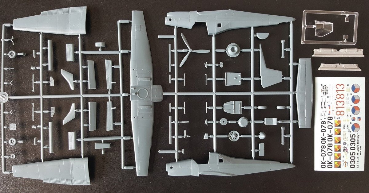 Kovozavody Prostejov KPM0146 Z-37TM Turbo Military 1/72 – Bild 3