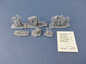 Copper State Models B35-001 British Motorcycle Tr.Model H 1/35 – zdjęcie 3