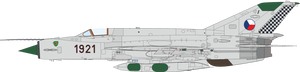 Eduard 2156 Erka - MiG-21 R in the Czechoslovak, Czech, and Slovak Air Forces 1/72