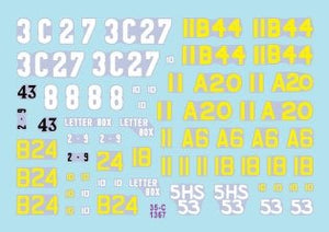 Star Decals 35-C1367 US PACIFIC WARS - IWO JIMA USMC LVT-2 and LVT(A)-2 Amtracks 1/35 – zdjęcie 3