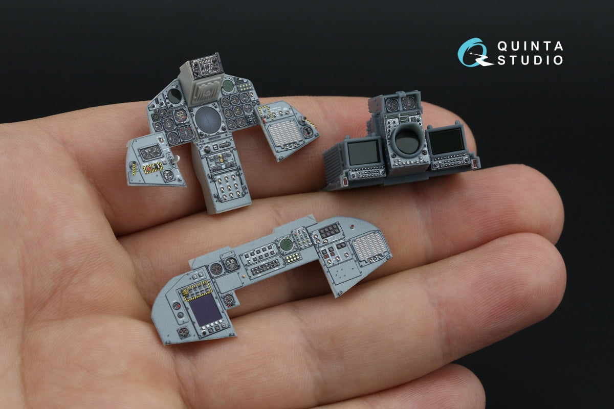 Quinta Studio QDS+32230 Tornado IDS Italian 3D-Printed &amp;amp; colored Interior on decal paper (Italeri) (Small version) (with 3D-printed resin parts) 1/32 – image 12