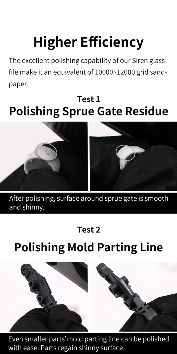DSPIAE SF-16 Siren Ultimate Precision File / szklany pilnik – zdjęcie 4