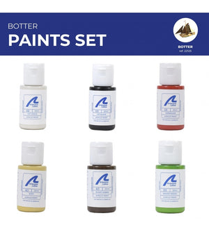 ARTESANIA LATINA 277PACK20 Zestaw farb akrylowych 6x20 ml - Botter