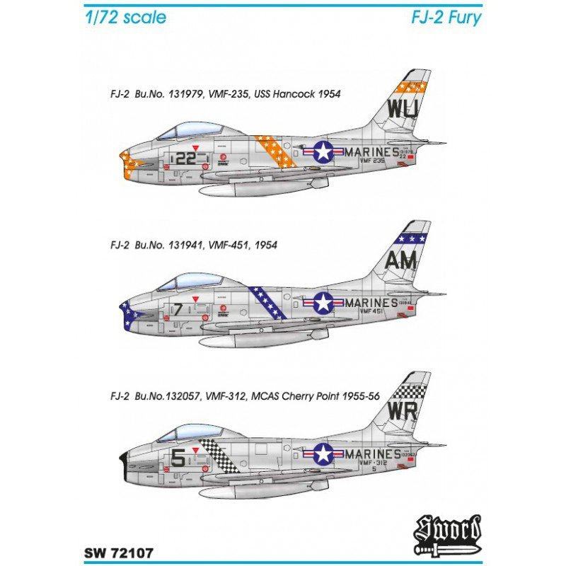Sword 72107 FJ-2 Fury 1/72 – image 2