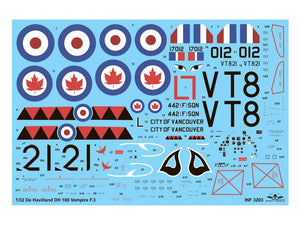 Infinity Models INF3203 DH-100 VAMPIRE F MK.3 1/32 – image 3