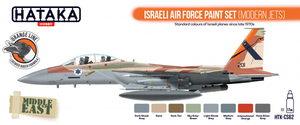Hataka HTK-CS62 Israeli Air Force paint set (modern jets) 8x17ml – zdjęcie 2