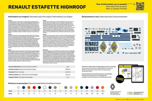 Heller 56740 Renault Estafette Highroof - Starter Kit 1/24 – Bild 5