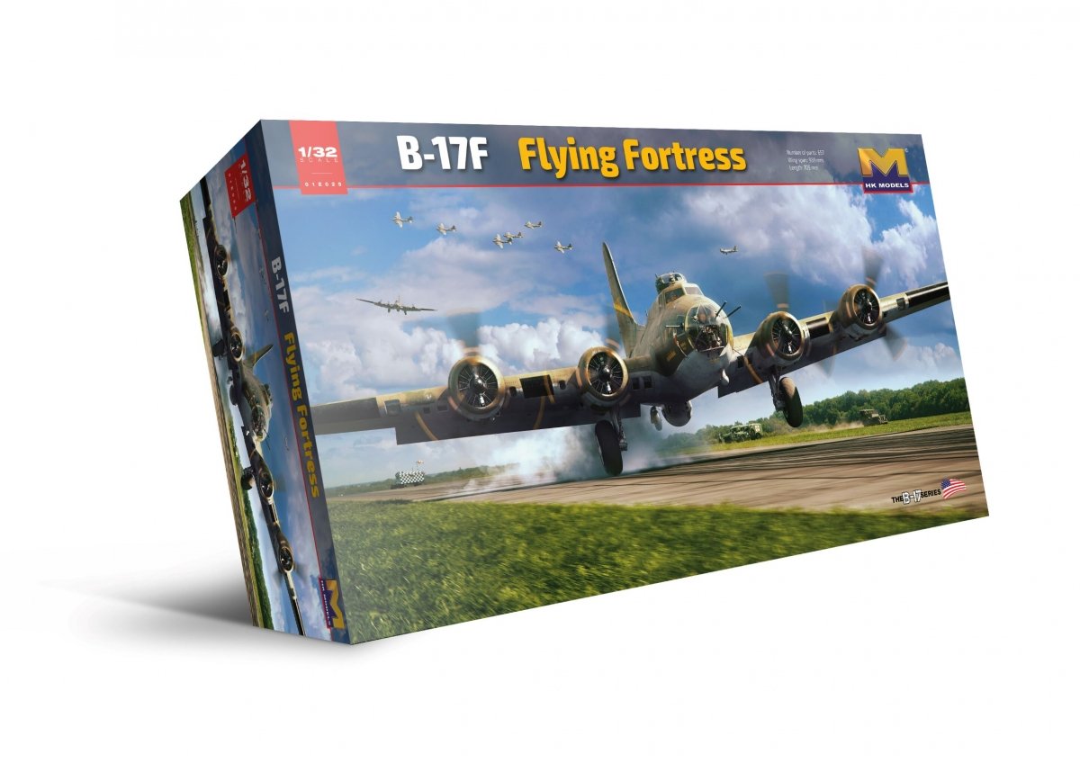 HK Models 01E029 B-17F Flying Fortress 1/32 – zdjęcie 2