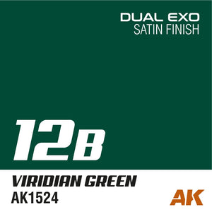 AK Interactive AK1556 DUAL EXO SET 12 – 12A ALIEN GREEN &amp;amp; 12B VIRIDIAN GREEN – zdjęcie 3