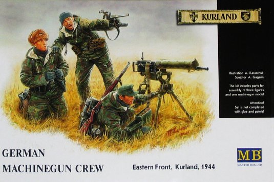 Master Box 3526 German Machine-Gunners, Eastern front 1944 1/35
