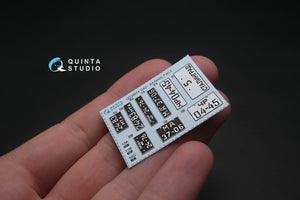 Quinta Studio QD35015 GAZ-AA/AAA family 3D-Printed &amp;amp; coloured Interior on decal paper (for all kit) 1/35 – immagine 4