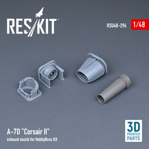 RESKIT RSU48-0296 A-7D &amp;quot;CORSAIR II&amp;quot; EXHAUST NOZZLE FOR HOBBYBOSS KIT 1/48 – zdjęcie 3