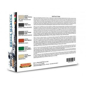 Lifecolor CS15 Acrylic paint set Italian Ships Set 1 6x22ml – image 2