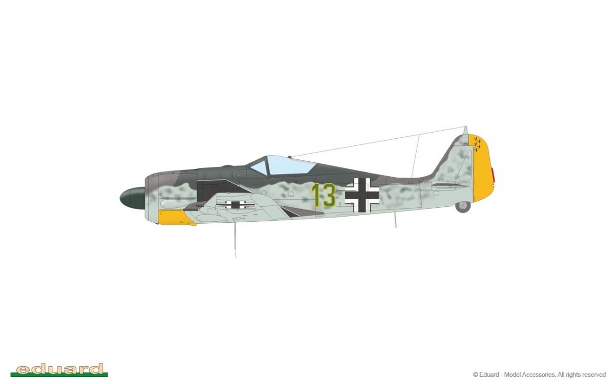 Eduard 7470 Fw 190A-5 1/72 – zdjęcie 12
